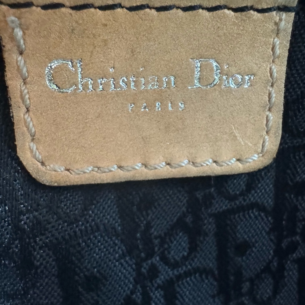 ❌SOLD❌ Christian Dior Rare 2004 Runway Golf Collection Harlequin Barrel Bag - Picture 3 of 4